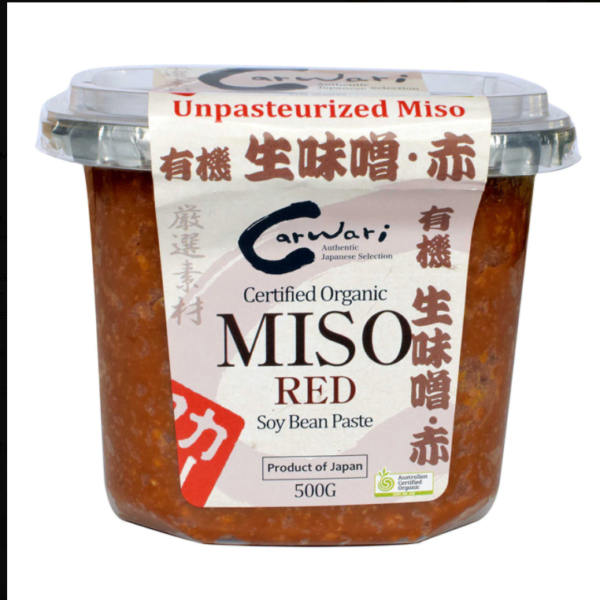Organic Red Miso Paste 500g