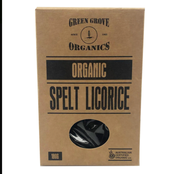 Organic Spelt Licorice 180g - BBD 06.04.21