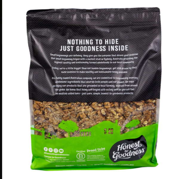 Organic Walnut Halves & Pieces 4KG