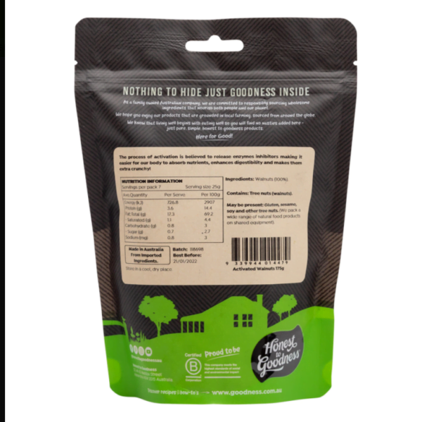 Activated Walnuts 175g