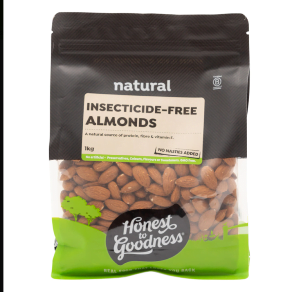 Insecticide Free Almonds 1KG